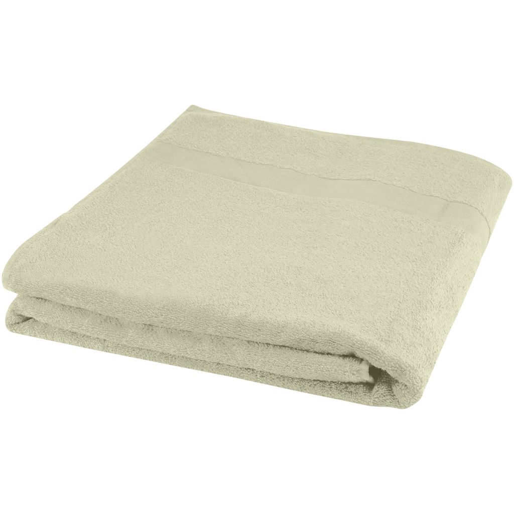 Хлопковое полотенце для ванной Evelyn 100x180 см плотностью 450 г/м², цвет светло-серый