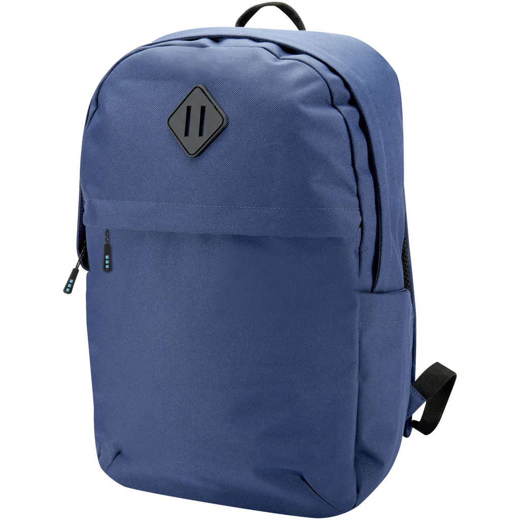 Рюкзак для 15-дюймового ноутбука Repreve® Ocean Commuter объемом 16 л из переработанного пластика RPET, соответствующего стан, цвет темно-синий