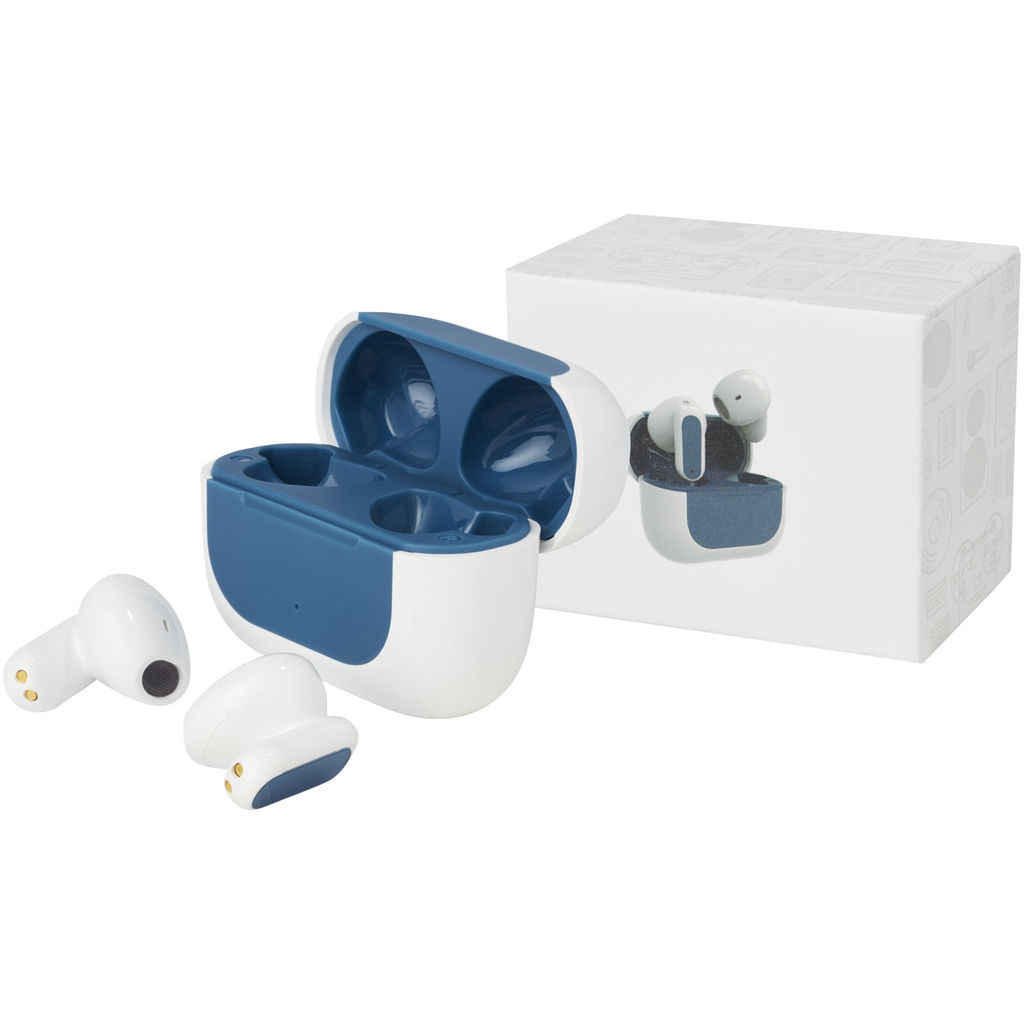 Беспроводные TWS-наушники Braavos Mini , цвет tech blue - 12425352- Фото №5 Беспроводные TWS-наушники Braavos Mini , цвет tech blue - 12425352- Фото №5