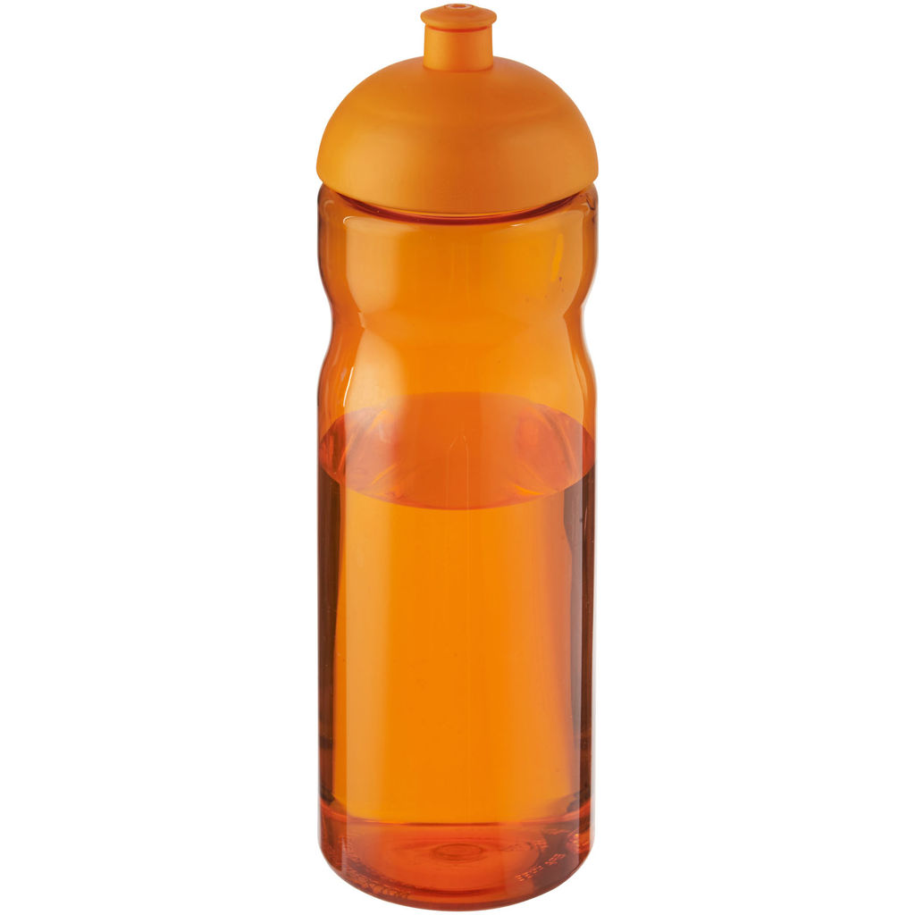 Спортивна пляшка H2O Eco об'ємом 650 мл з кришкою-ковпачком, колір помаранчевий