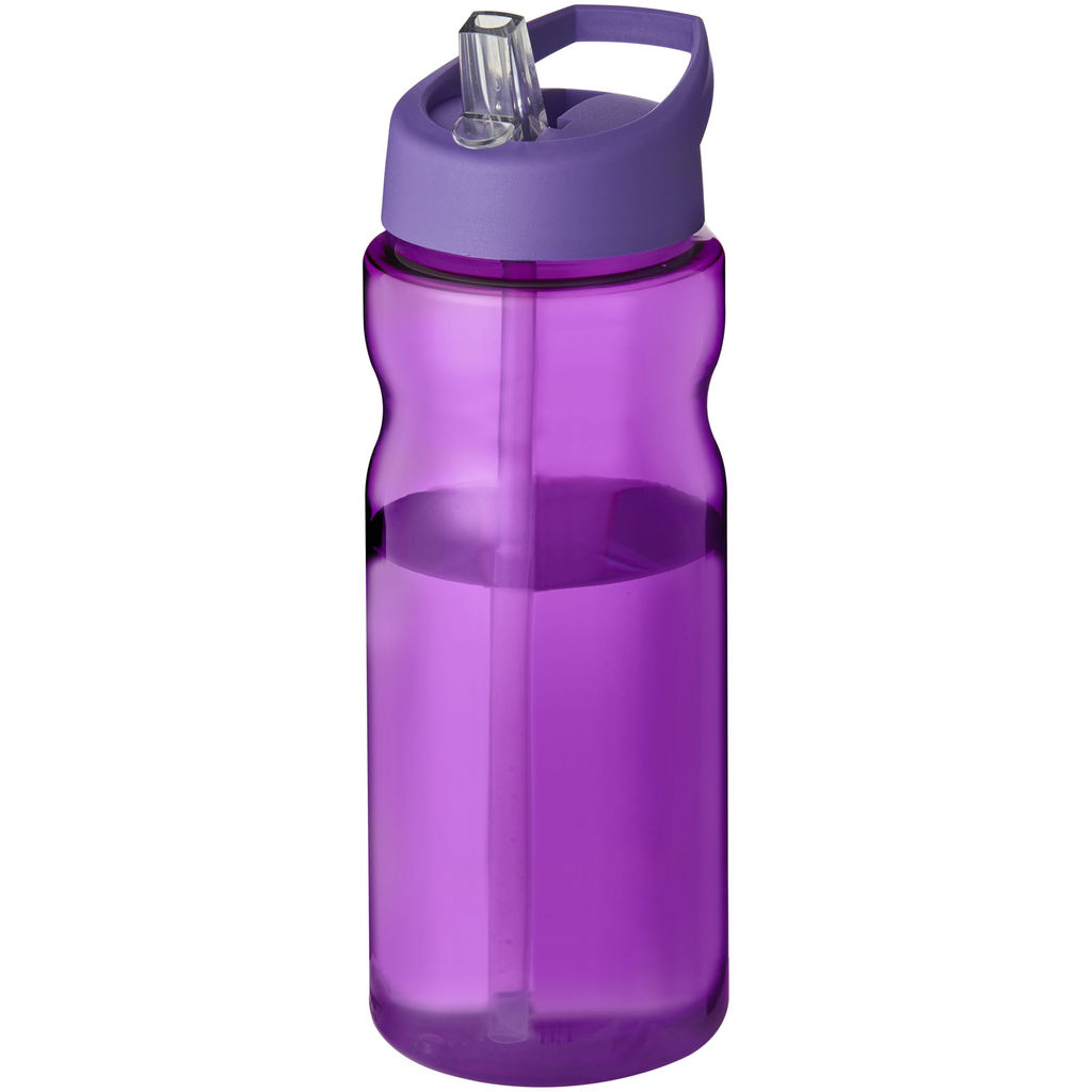 Спортивна пляшка H2O Eco об'ємом 650 мл з кришкою-носиком, колір пурпурний, пурпурний