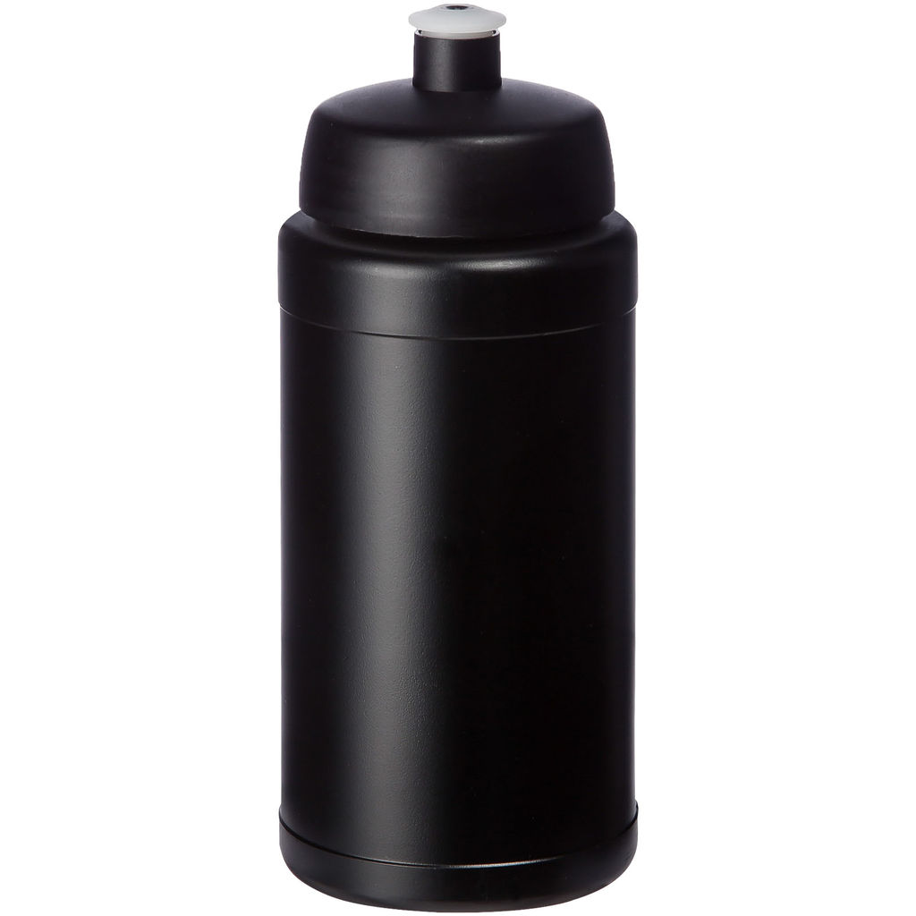 Спортивная бутылка Baseline® Plus объемом 500 мл, цвет сплошной черный
