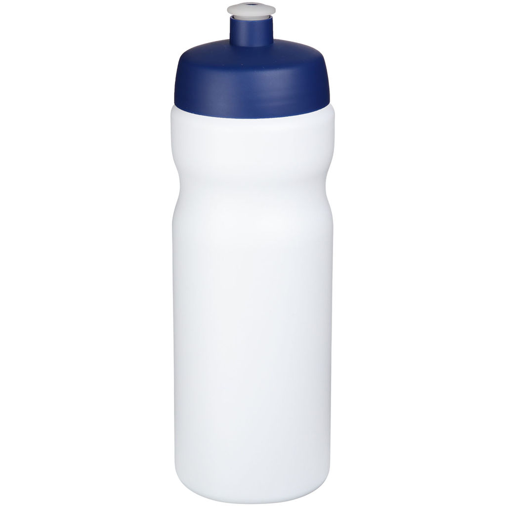 Спортивная бутылка Baseline® Plus объемом 650 мл, цвет cиний, белый