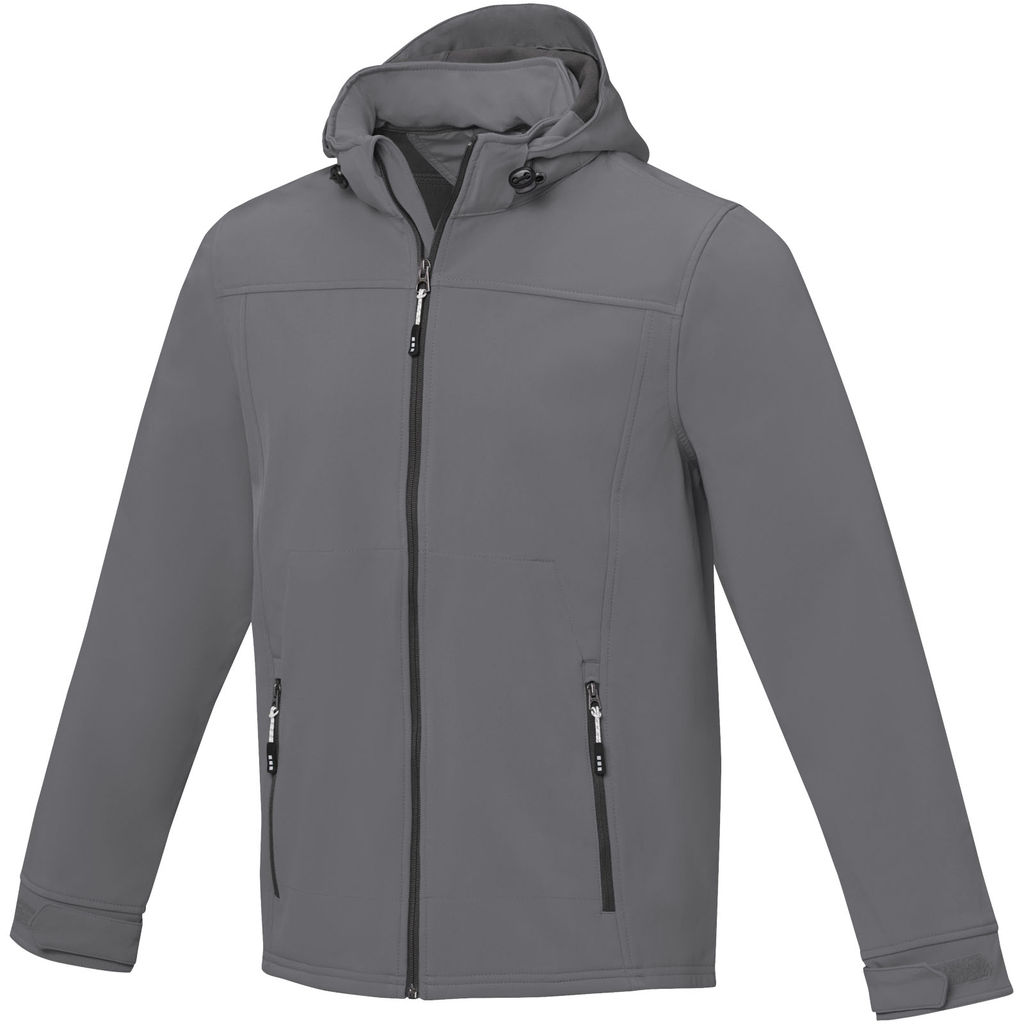 Куртка софтшел Langley, цвет серый  размер XS