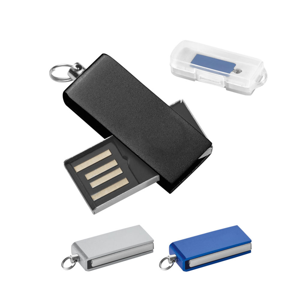 SIMON 8GB Флешка UDP мини 8ГБ, цвет королевский синий - 97434-114- Фото №3