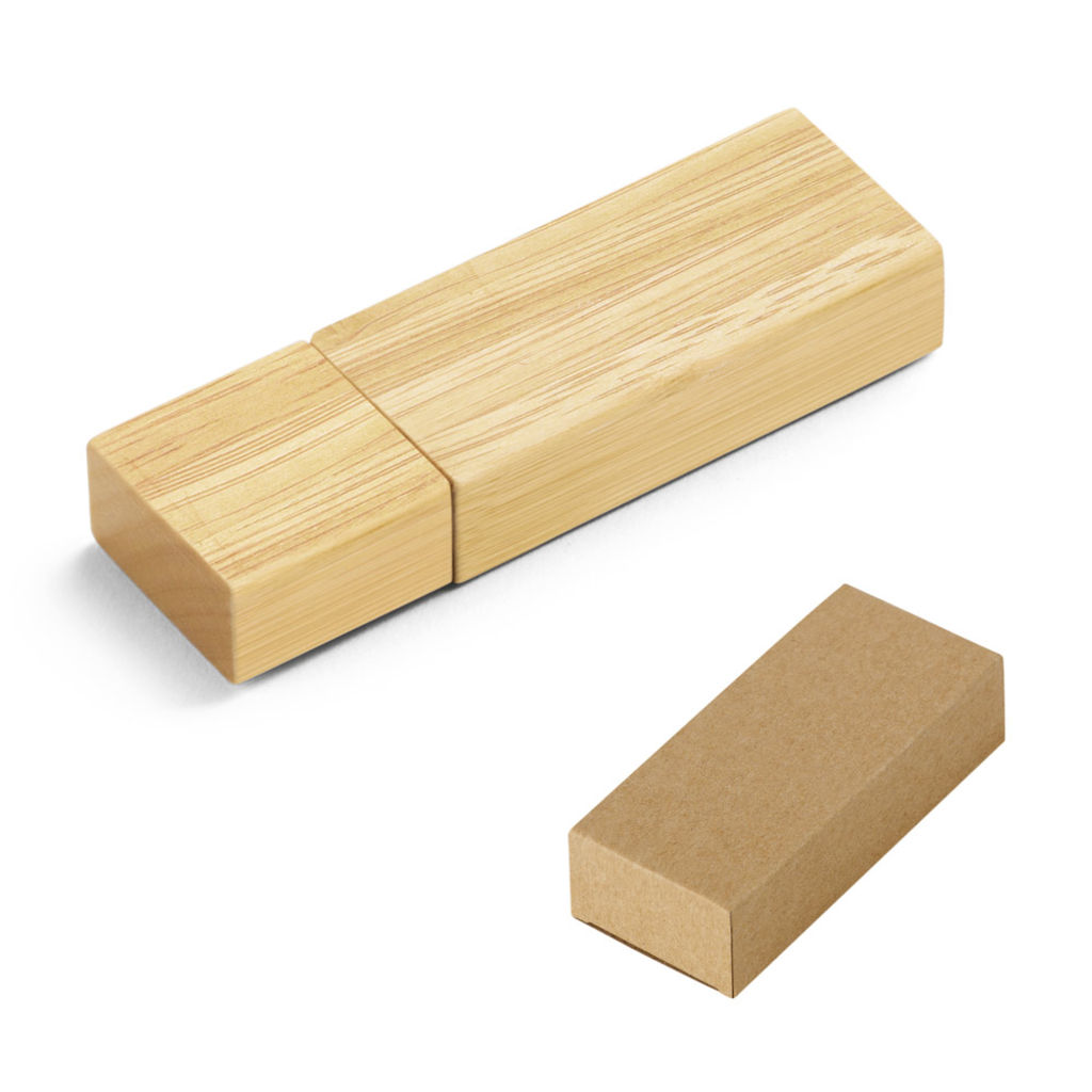 VENTER 8GB. Флешка USB 8ГБ, колір світло-натуральний - 97436-150- Фото №5