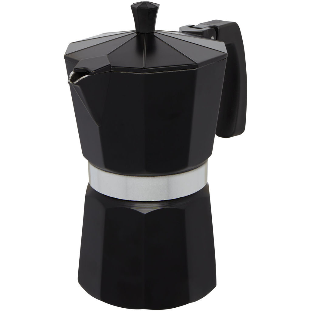 Кофеварка Kone для мокко объемом 600 мл, цвет сплошной черный, серебряный