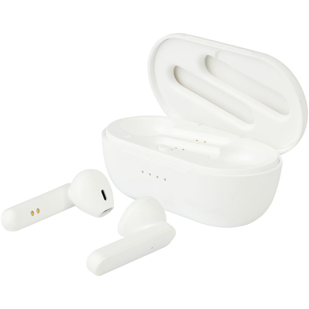 Навушники Pure TWS з антибактеріальною добавкою, колір білий