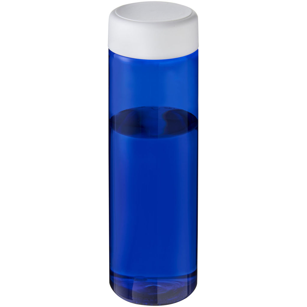 Бутылка для воды H2O Active® Eco Vibe объемом 850 мл, цвет cиний, белый