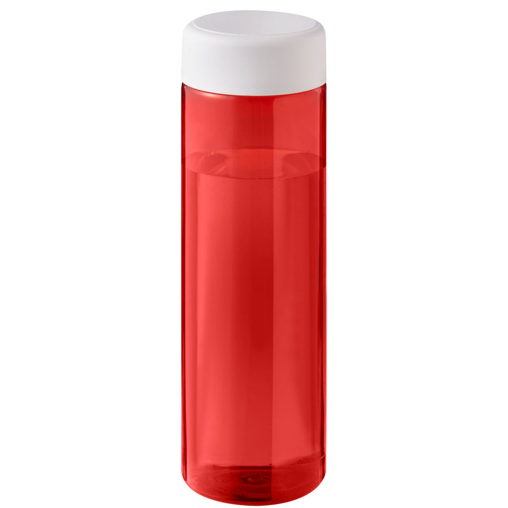 Бутылка для воды H2O Active® Eco Vibe объемом 850 мл, цвет красный, белый