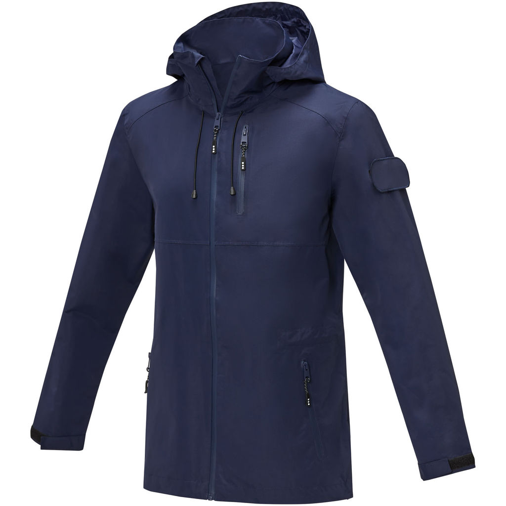 Легкая куртка унисекс Kai, изготовленная из переработанных материалов по стандарту GRS, цвет темно-синий  размер XS