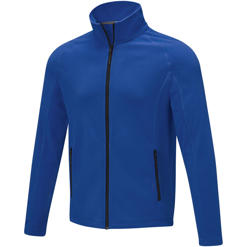 Чоловіча флісова куртка Zelus, колір синій  розмір 3XL
