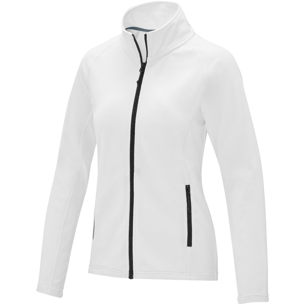 Жіноча флісова куртка Zelus, колір білий  розмір XS