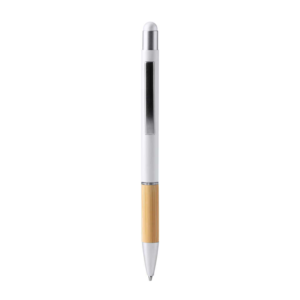 Металева кулькова ручка, колір білий