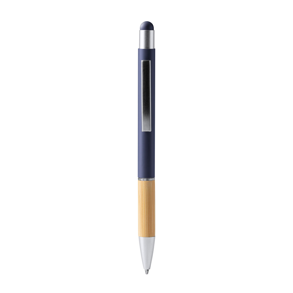 Металлическая шариковая ручка, цвет синий