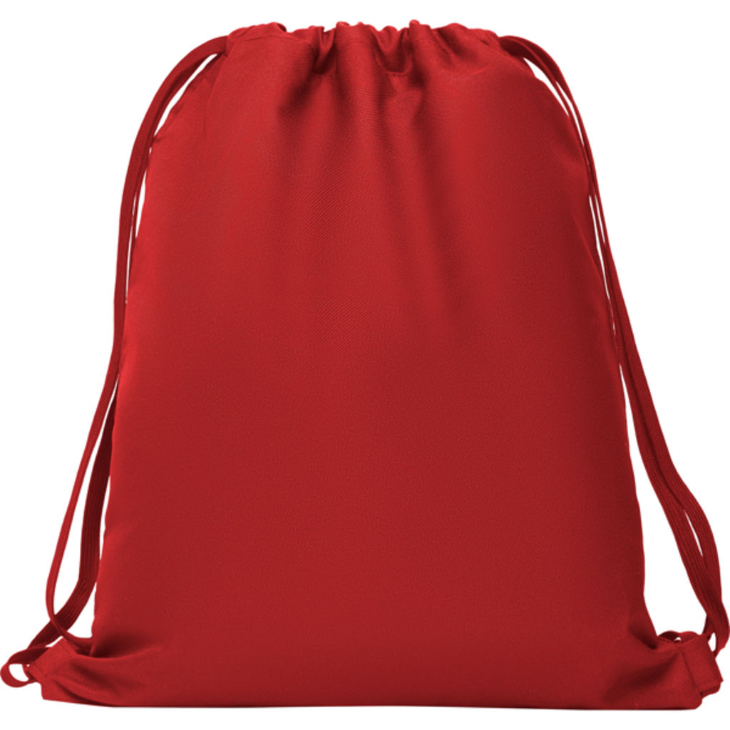 Спортивная сумка на шнурке, цвет красный
