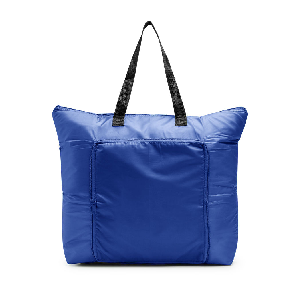Складная сумка-холодильник из полиэстера, цвет темно-синий