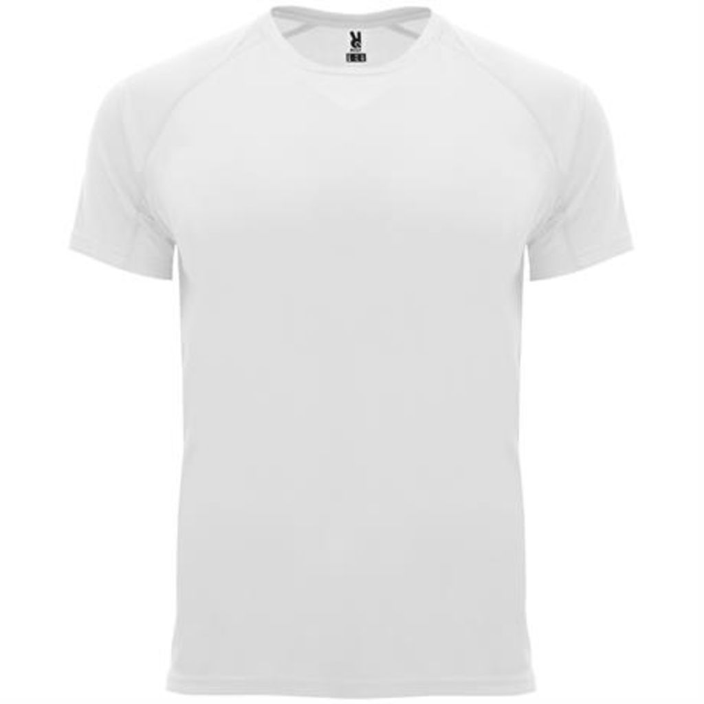 Технічна футболка з короткими рукавами реглан, колір білий  розмір 4XL