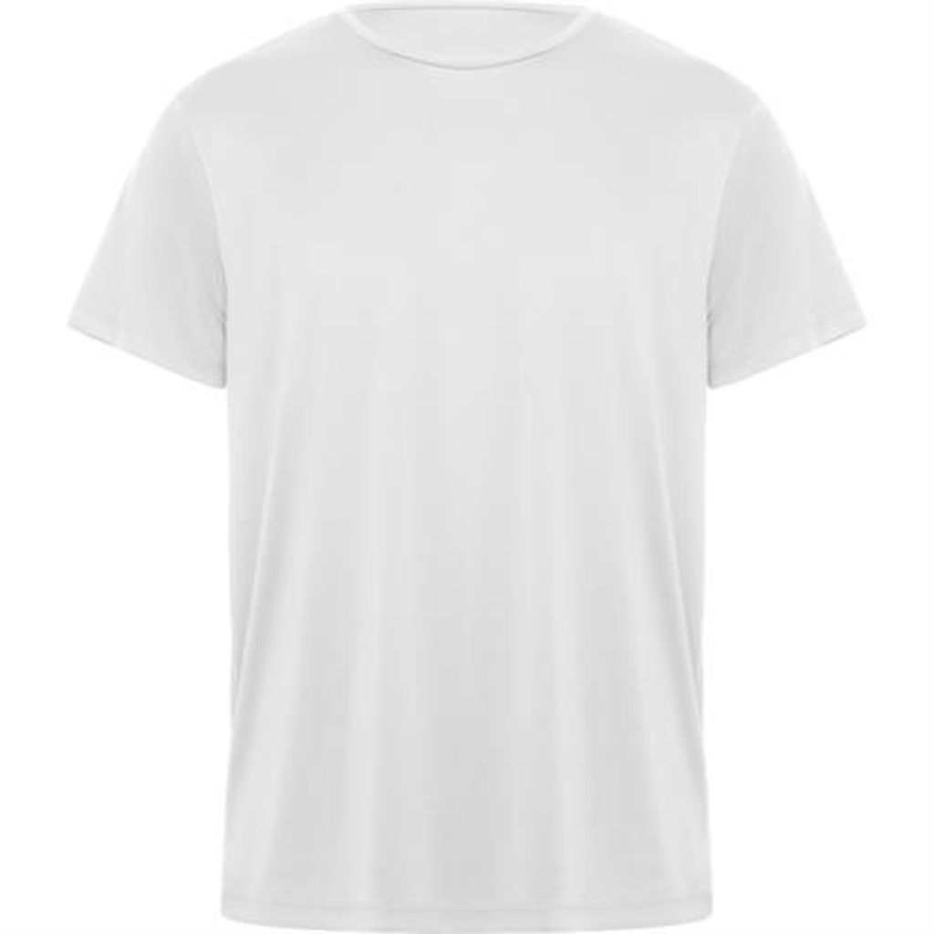 Технічна футболка з короткими рукавами, колір білий  розмір S