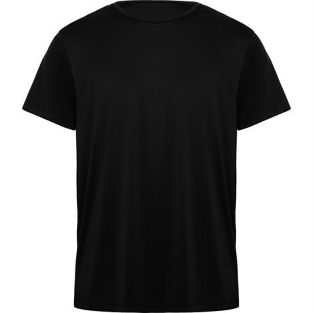 Дышащая техническая футболка с коротким рукавом, цвет черный  размер S