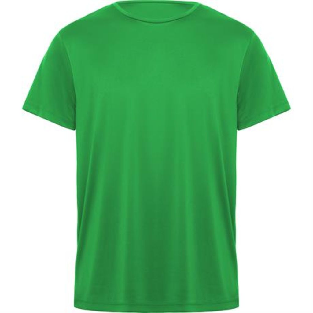 Технічна футболка з короткими рукавами, колір салатний зелений  розмір S