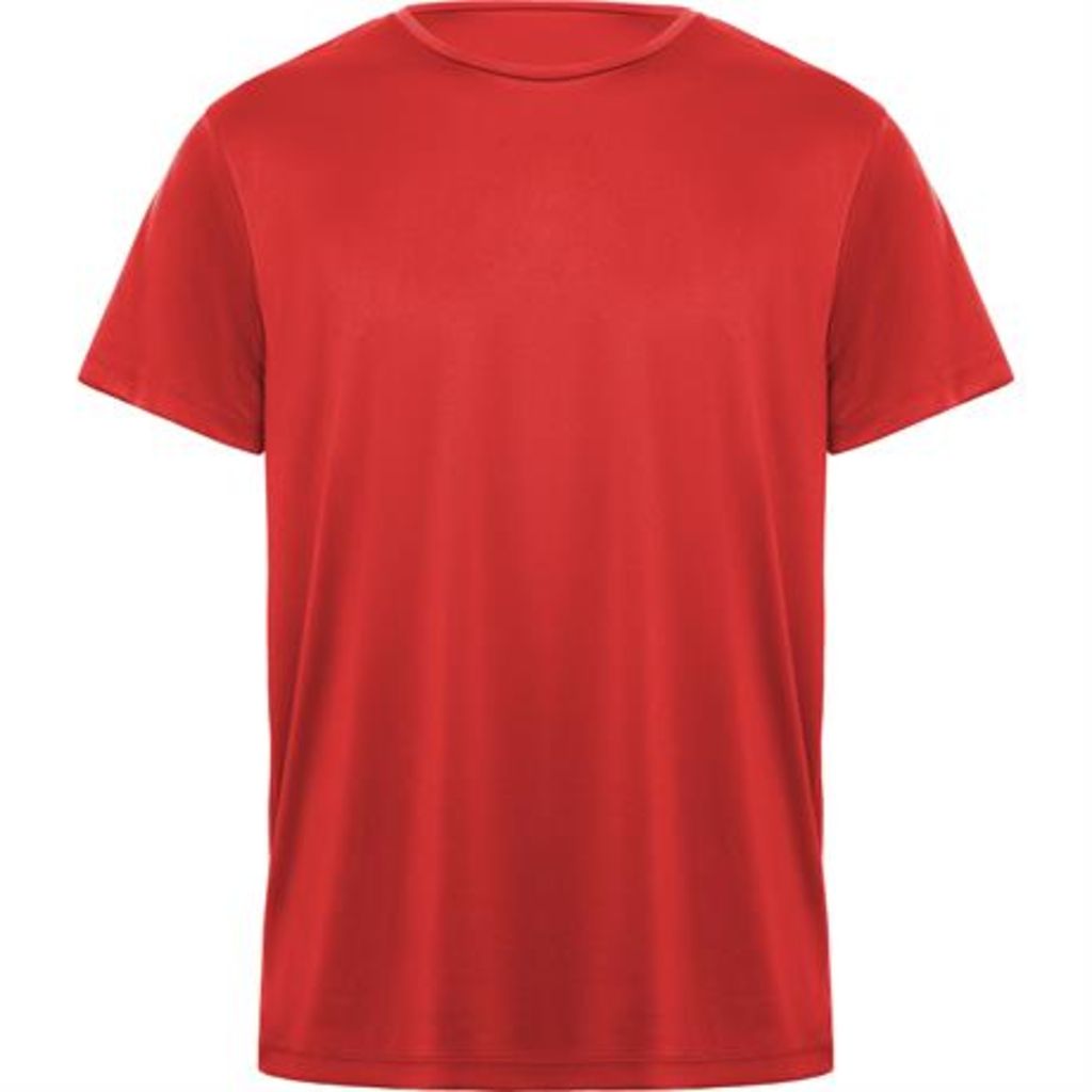 Дышащая техническая футболка с коротким рукавом, цвет красный  размер S
