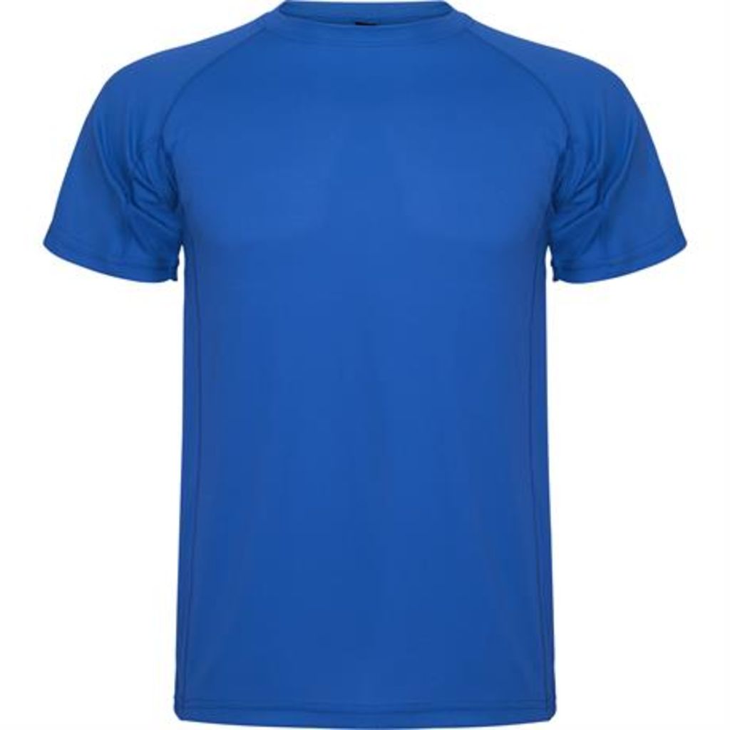 Технічна футболка з короткими рукавами реглан, колір яскраво-синій  розмір 3XL