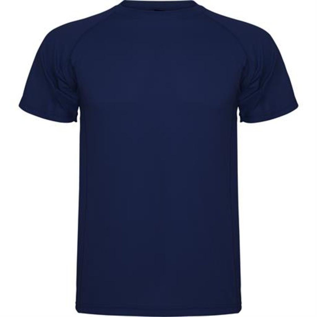 Техническая футболка с короткими рукавами реглан, цвет морской синий  размер 3XL