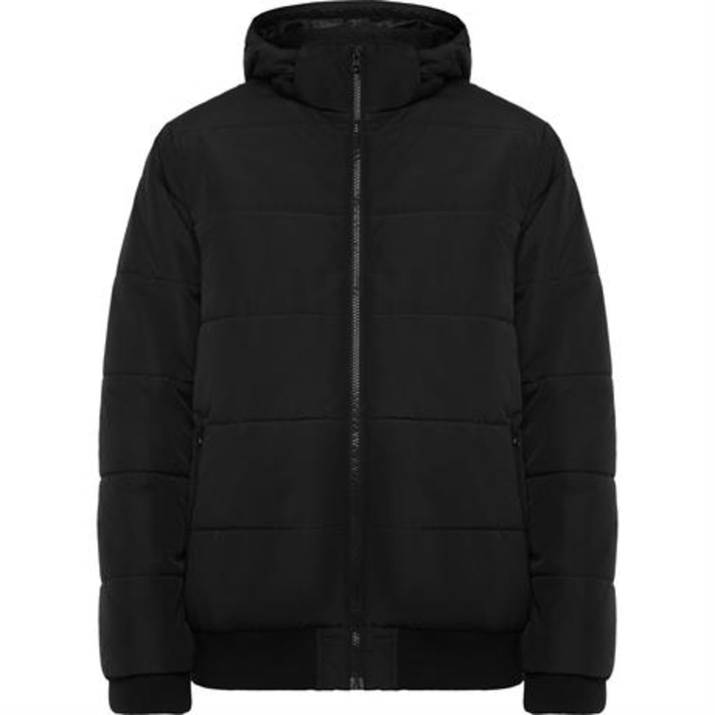 Водоотталкивающая куртка с мягкой подкладкой, цвет черный  размер S