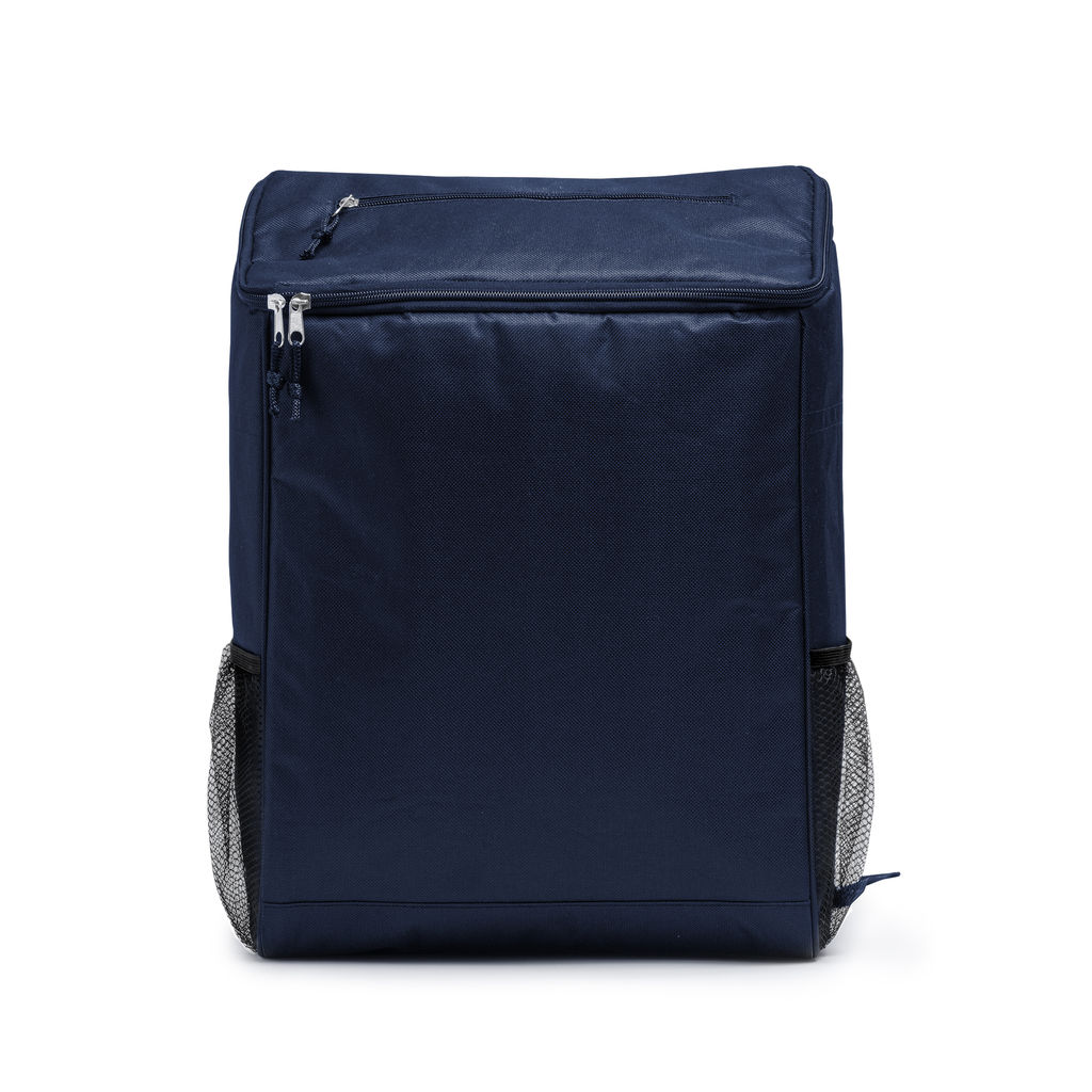 Рюкзак-холодильник із RPET, колір темно-синій