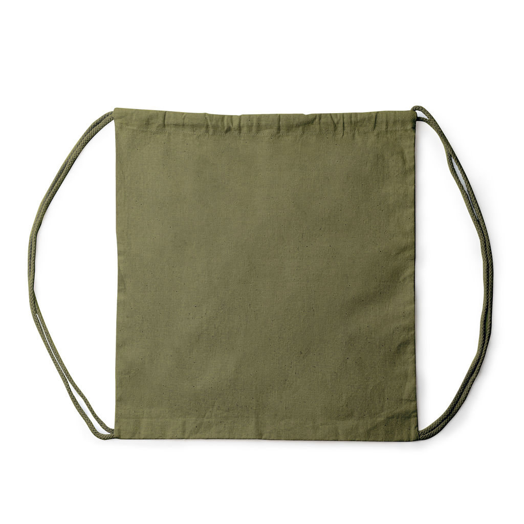 Рюкзак на мотузках, колір зелений