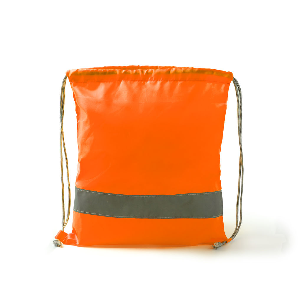 Рюкзак на мотузках, колір флуоресцентний помаранчевий