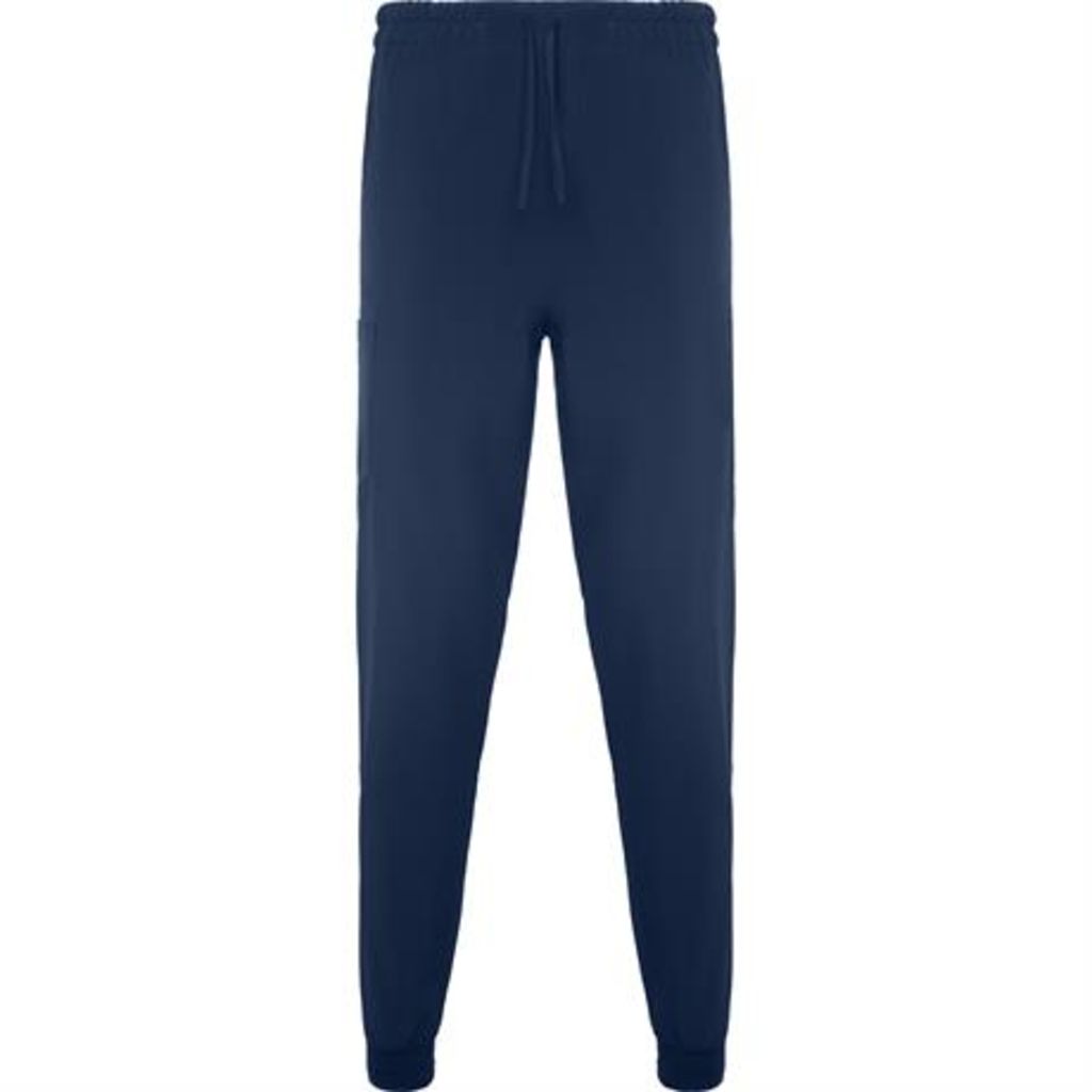 Прямі подовжені штани унісекс, колір темно-синій  розмір XL