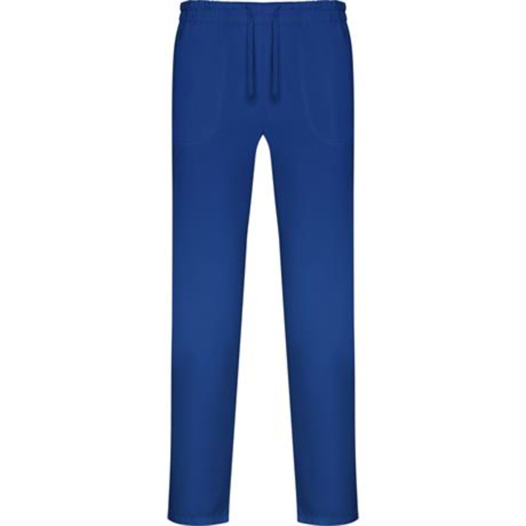 Длинные брюки унисекс прямого кроя, цвет королевский синий  размер XL