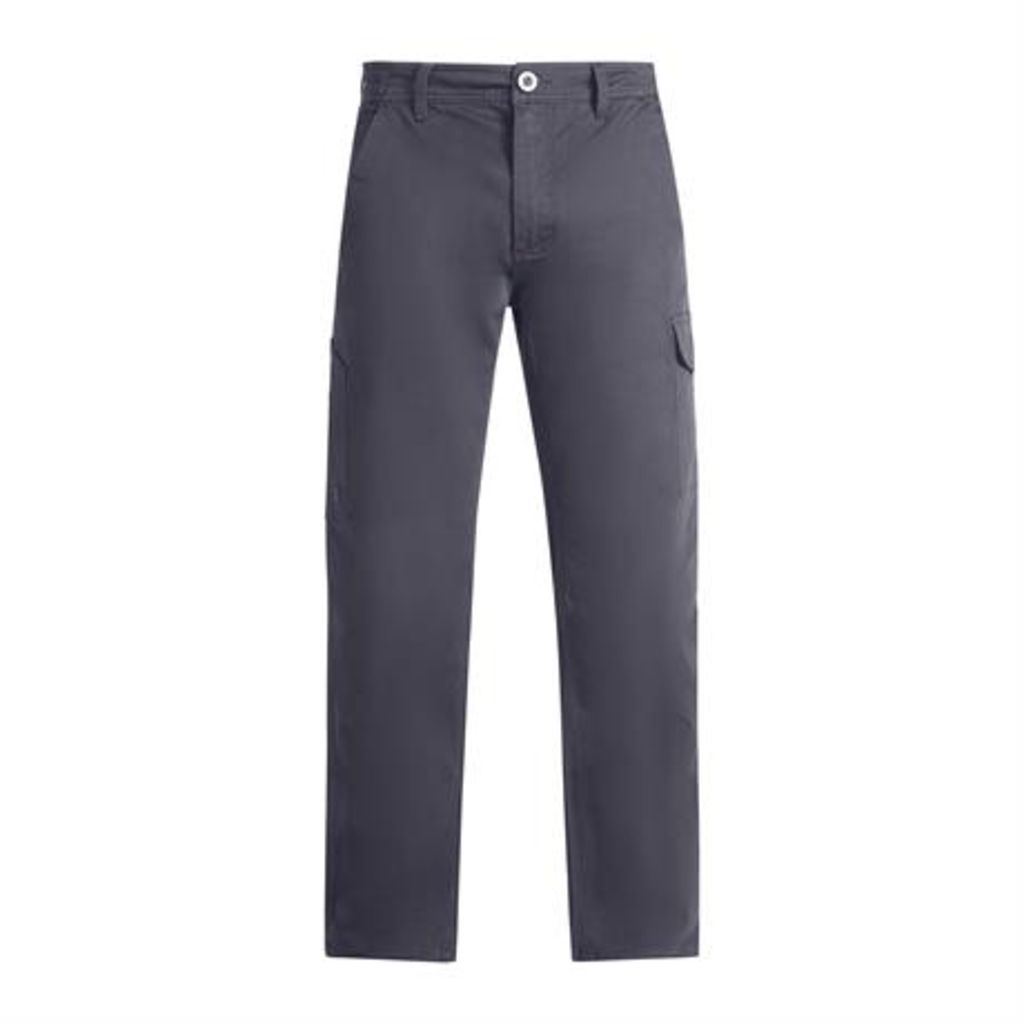 Толстые удлиненные брюки с эластаном, цвет свинцовый  размер 42