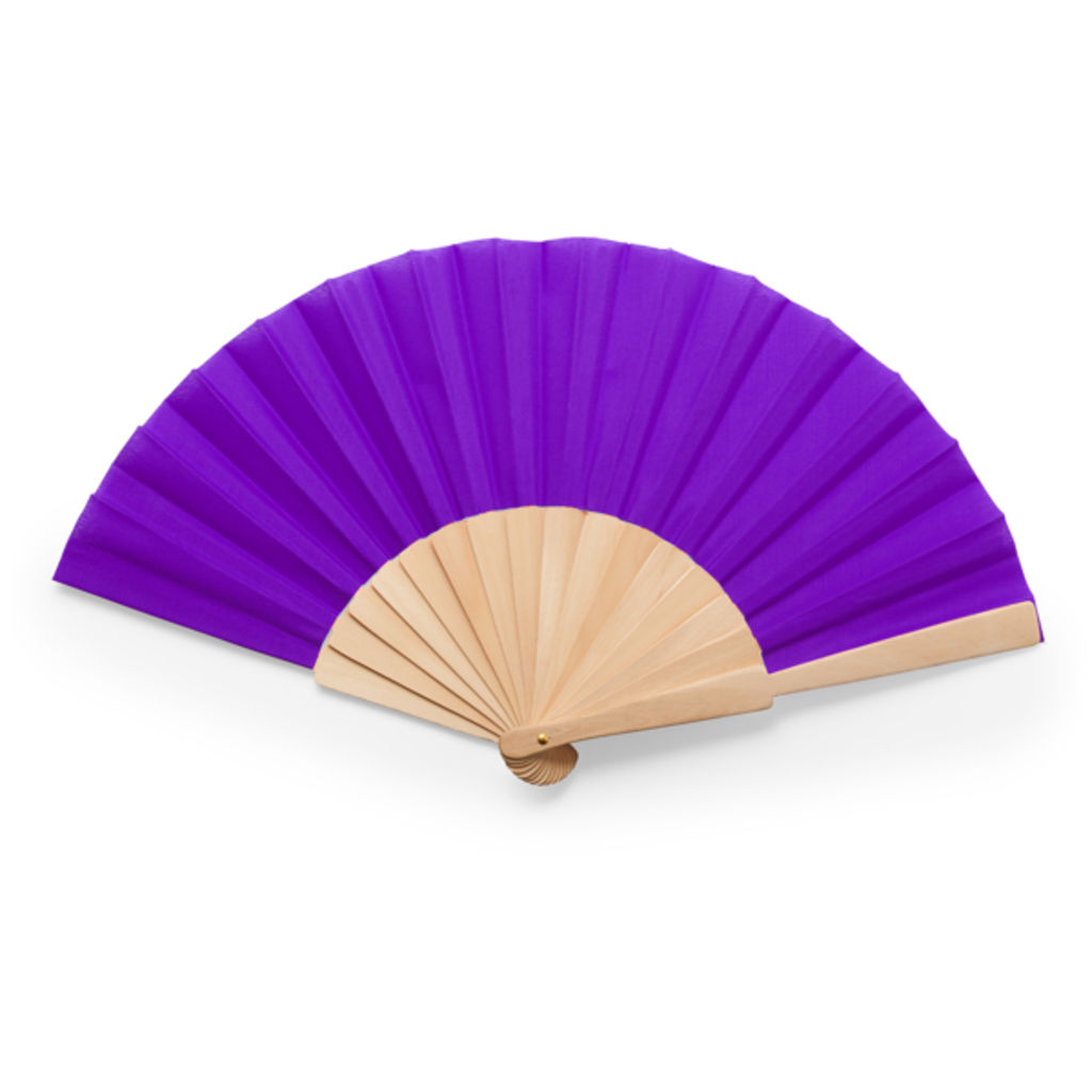 Ручной веер, цвет пурпурный