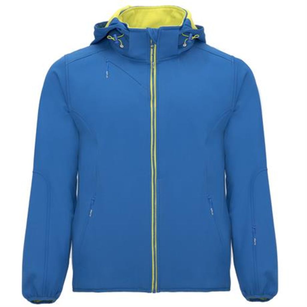 Двухслойная спортивная куртка SoftShell, цвет королевский синий  размер XS