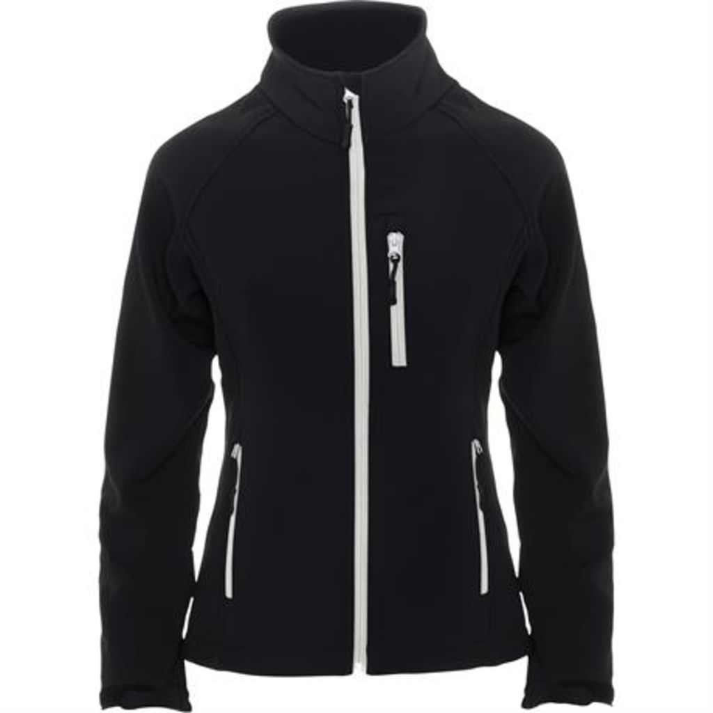 Двухслойная куртка SoftShell, цвет черный  размер 3XL