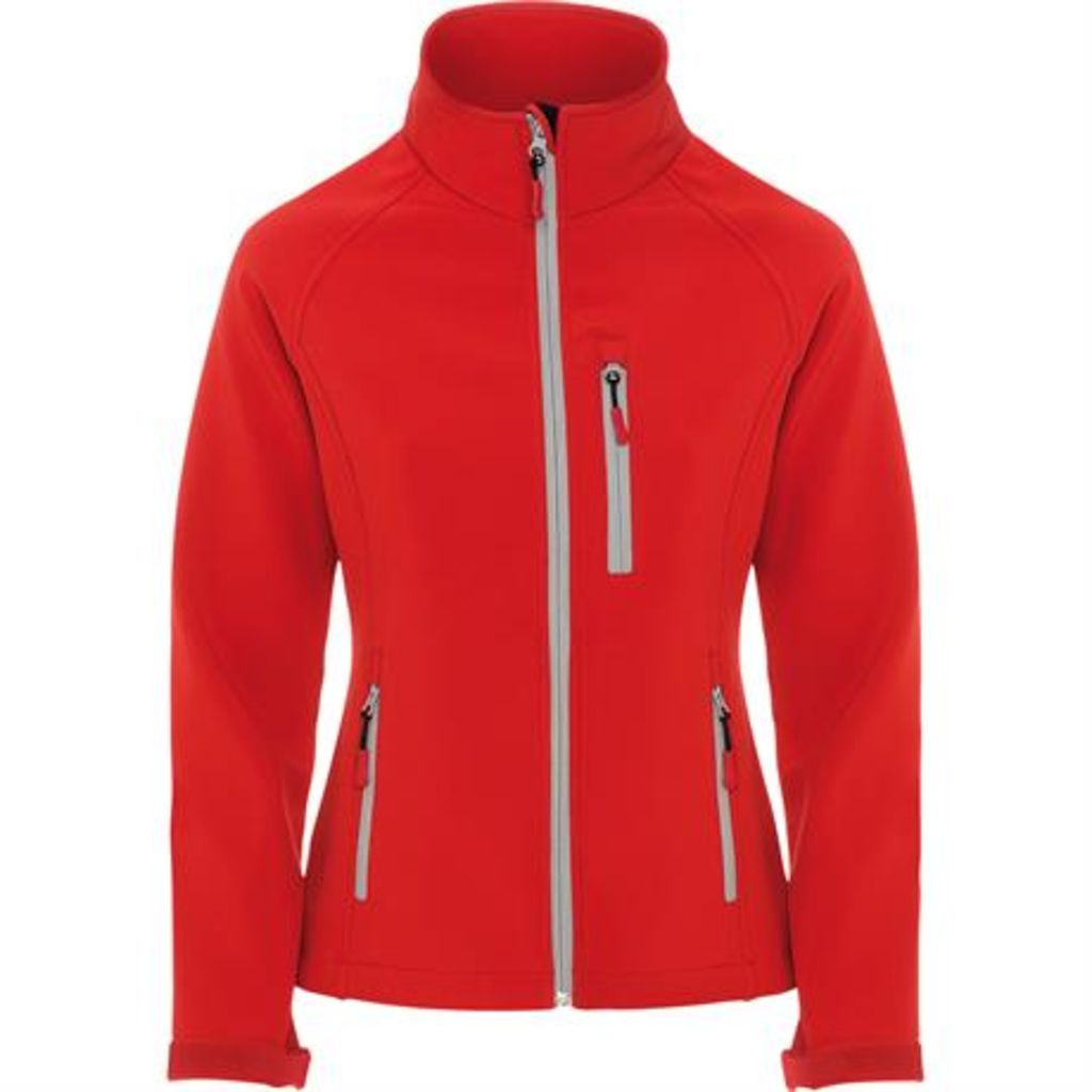 Двошарова куртка SoftShell, колір червоний  розмір 3XL