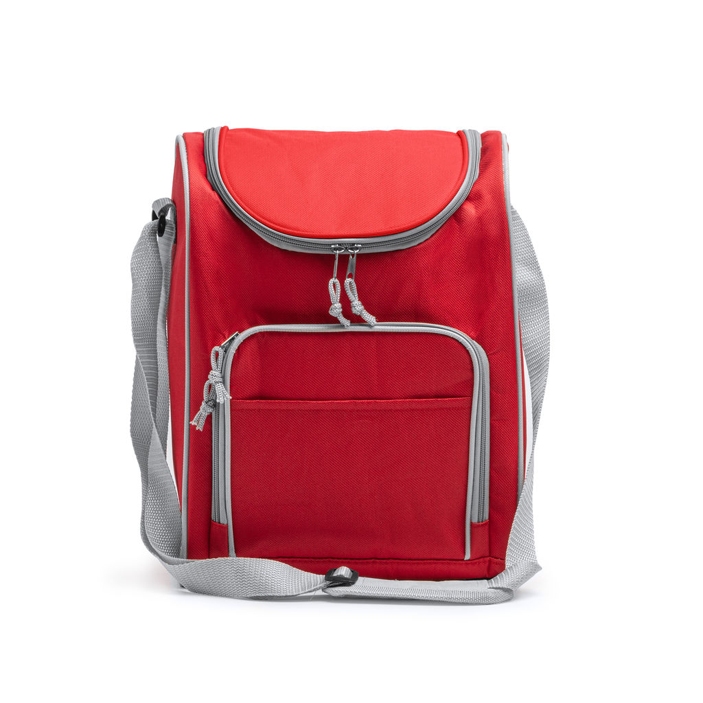 Багатофункціональна сумка-холодильник, колір червоний