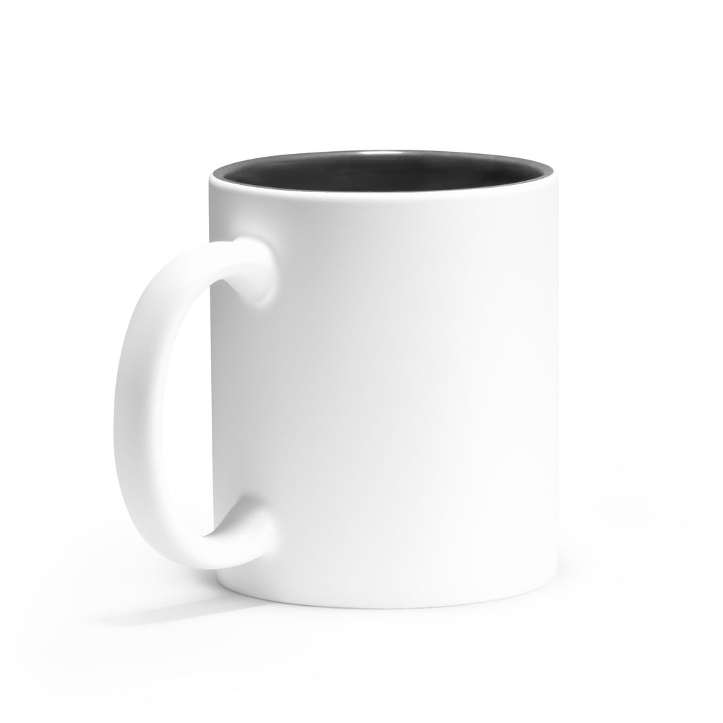 Керамическая чашка, цвет черный