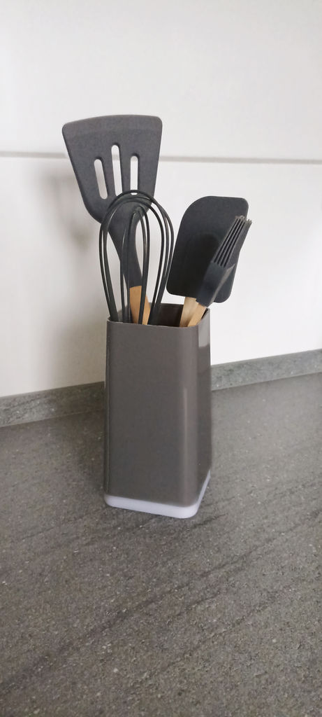 Набор кухонных принадлежностей из 5 предметов COOKING TOOLS, цвет серый - 56-0307034- Фото №1