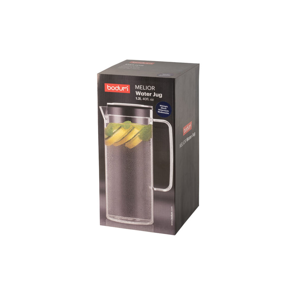 MELHOR 1.2L Пластиковый графин 1.2л, цвет черный - 34845-103- Фото №3