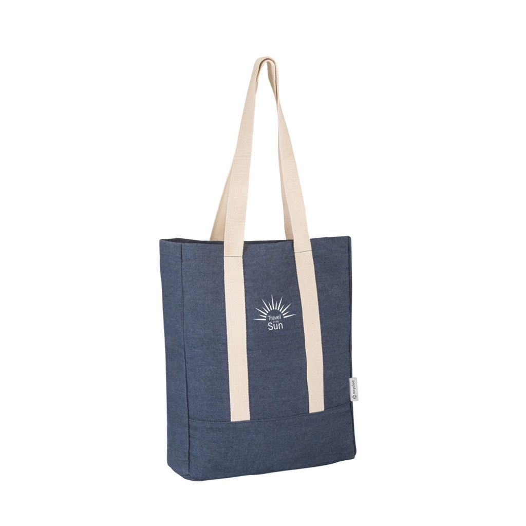 DENIM CASUAL Джинсовая сумка, цвет синий - 92093-104- Фото №4