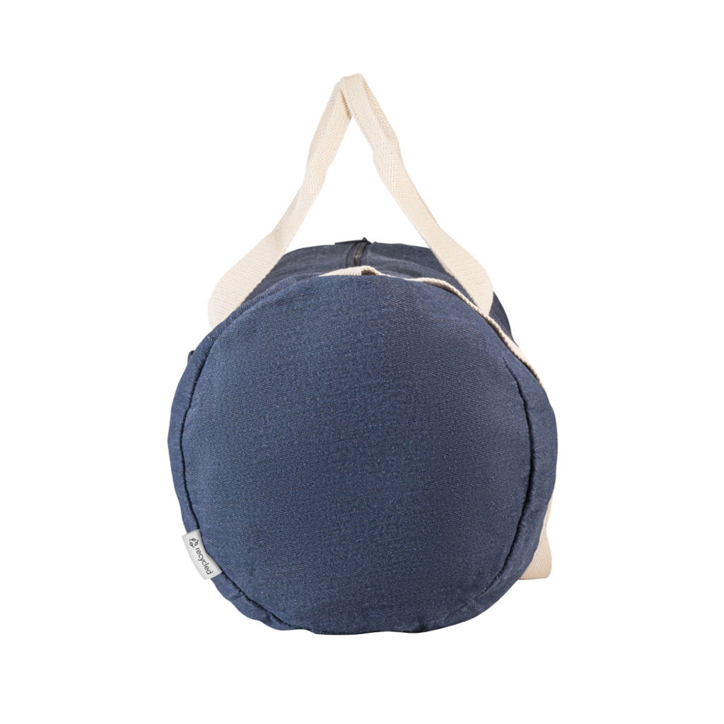 DENIM BAG Сумка спортивная, цвет синий - 92095-104- Фото №3