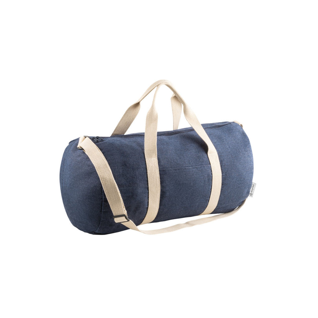 DENIM BAG Сумка спортивная, цвет синий - 92095-104- Фото №5