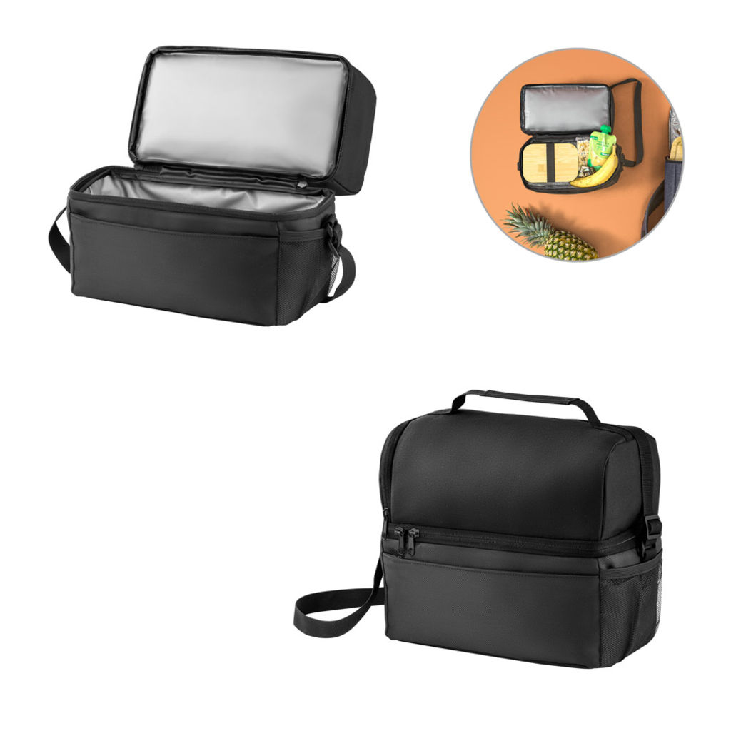 ZIPPERS COOLER Рюкзак-холодильник 7 Л, цвет черный - 92097-103- Фото №5