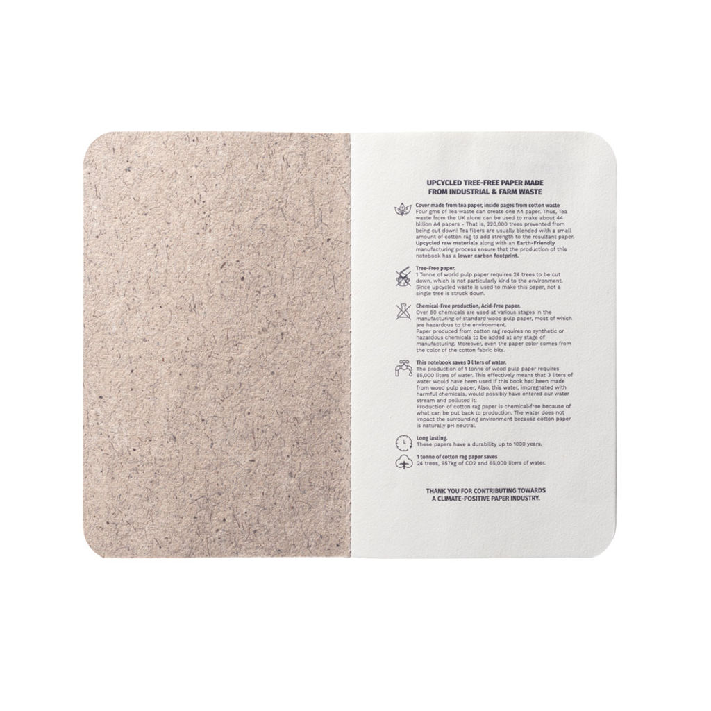 TEAPAD SOFT Блокнот A6, цвет натуральный - 93293-160- Фото №2