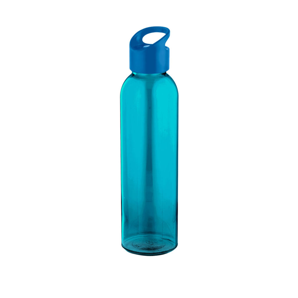 PORTIS GLASS Стеклянная бутылка 500 мл, цвет королевский синий