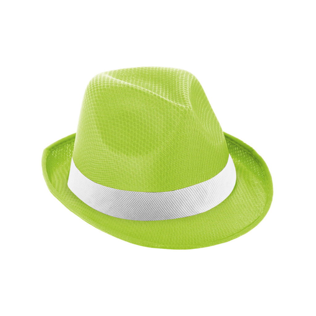 MANOLO POLI Шляпа, цвет светло-зеленый